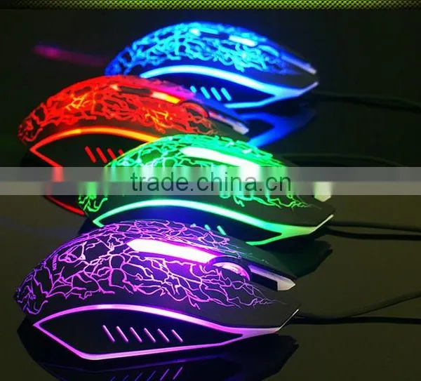 Colorfur LED Ergonomic Drivers USB 6D Gaming Mouse photo-6