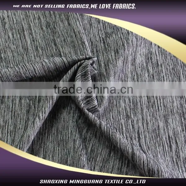 Professional New Fashion Slub Single Spandex Knitting Bussiness Man Scarf Fabric