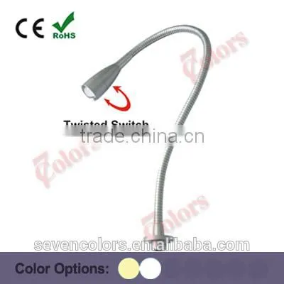 3 Years Warranty Flexible LED Gooseneck Lamp With Multiple Bases for Reading (SC-E101) photo-2