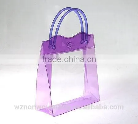 OEM Waterproof Transparent Clear Wine Bottle PVC Plastic Bag