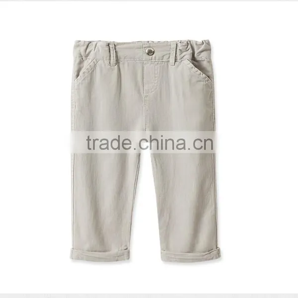 DB449 Wholesale Dave Bella 2014 Spring 100% Cotton Children Pants Fashion Jeans Wholesale Boy Trousers