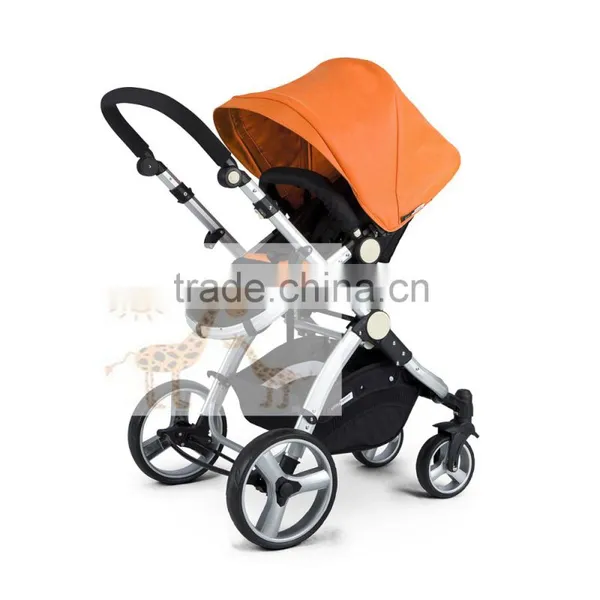 Best Selling Item Baby Stroller Europe Standard Pram Strollers 3 IN 1 Purple Aluminum Baby Stroller