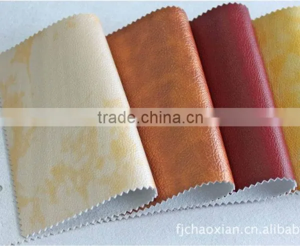 Printed pu Microfiber Leather for Sofa photo-4