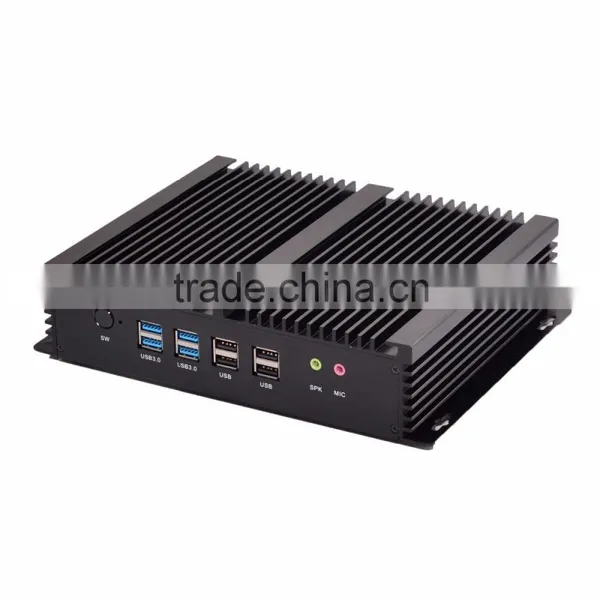 Mini Computers i3 Tobshiba Fanless Mini PC With Intel Dual Core i3 4010u 1.7G Intel HD4K Resolution 2*MSATA+SATA photo-4