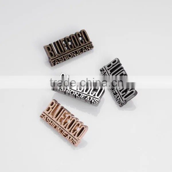Custom Handbags Tags Engraved Logo Plates Metal Luggage Tags photo-3