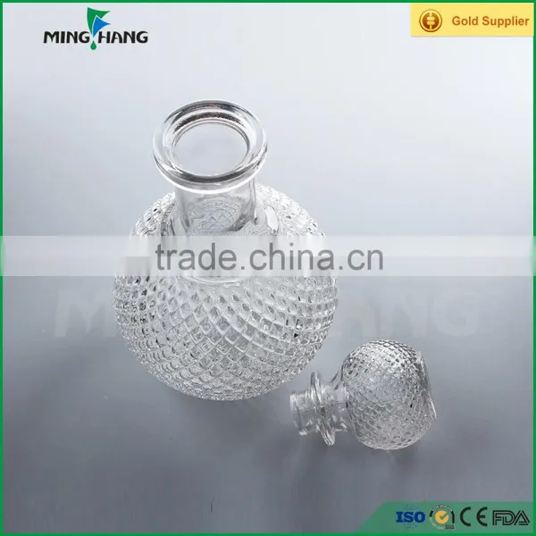 530ml Liquor Glass Bottle With Glass Cap photo-2