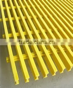 ISO 9001 Pultruded FRP Decking Floor