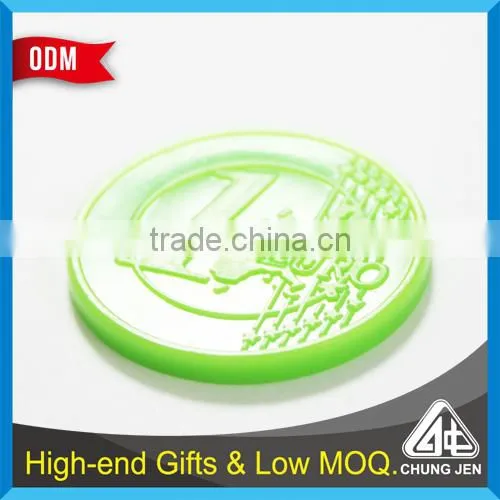 Best Selling Cheap Colorful Trolley Coin Embossed Custom Plastic Token photo-5