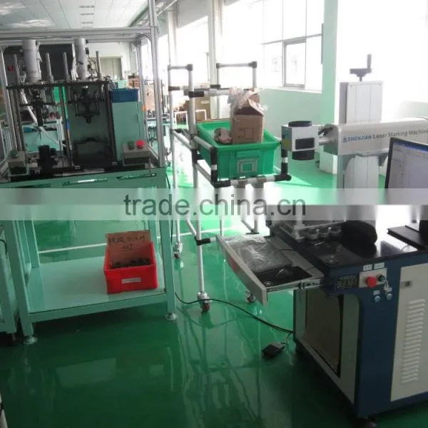IPG 10W/20W Portable Mental Fiber Laser Marking Machine Price/Good Work Fiber Optic Laser Marker photo-6