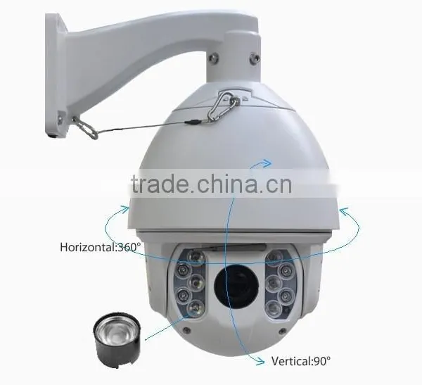 2016 Suntor Intelligent 22x 1080P Infrared Digital HD High Speed Dome IP IR Camera photo-3