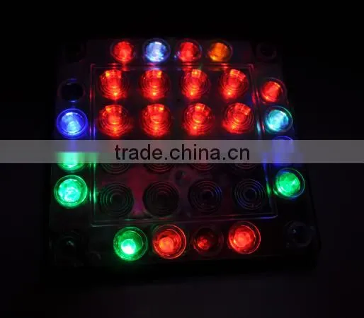12V/24V LED Auto/Truck/Trailer Side Flashing Lamp Colorful Light photo-3