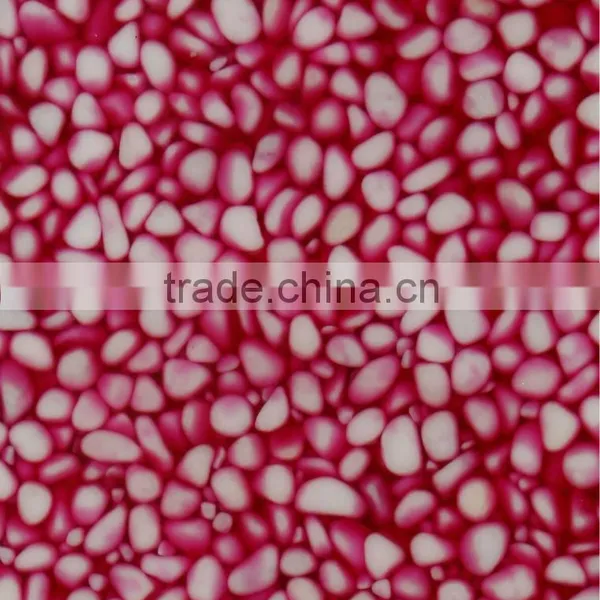 Pebble Wash Stone, Glass Pebble Mosaic Tile photo-2