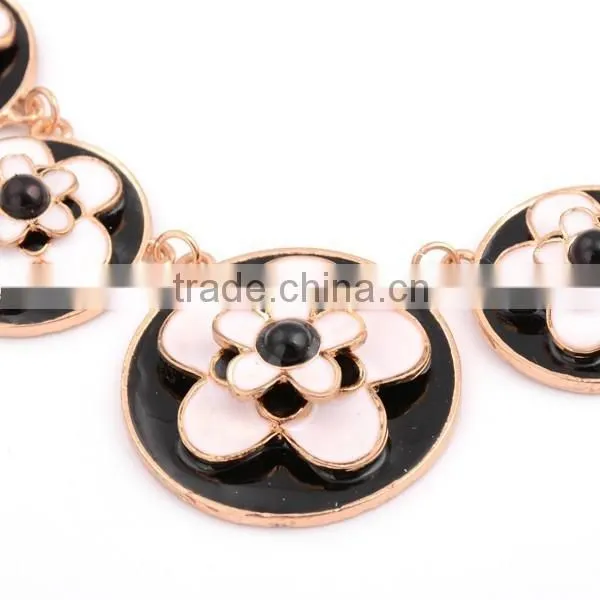 OEM/ODM Manufacture Fashion Beautiful Flower Pendant Chain Necklace 2016 photo-4