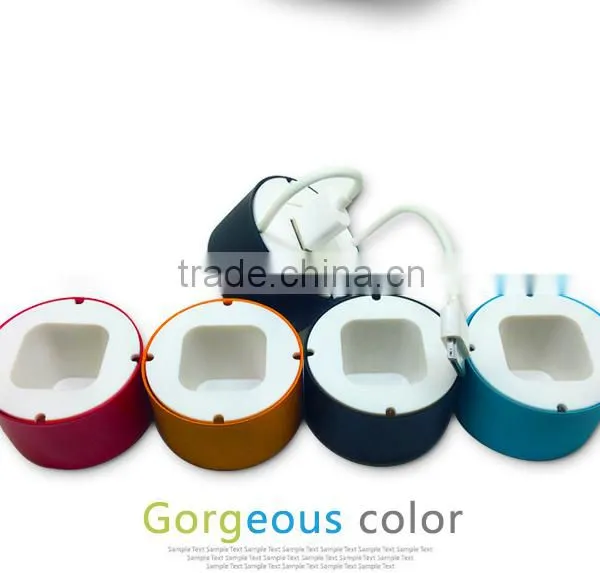 2015 Fashion Cable and Phone Usb Charger Inside an Winder Box Surface photo-3