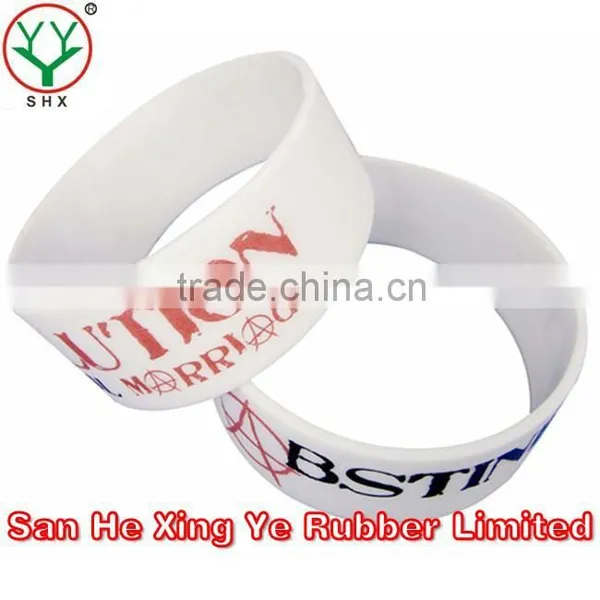 High Quality Men Rubber Bracelet Rubber Refill Bracelet photo-2