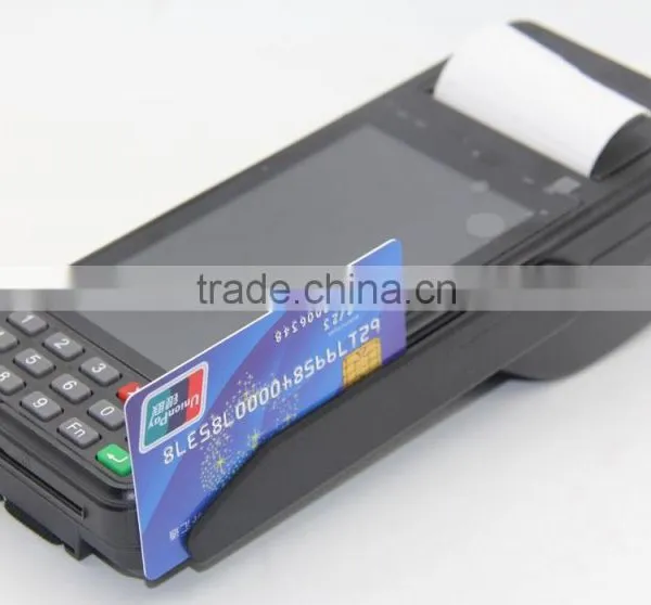 Andriod OS Mobile POS Terminal With Bluetooth,GPRS,GPS,WiFi,Biometric,RFID,Barcode,Smart Card,RFID Card(Portable POS Machine) photo-3