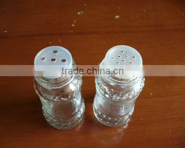 Round Shape Spice Glass Jars