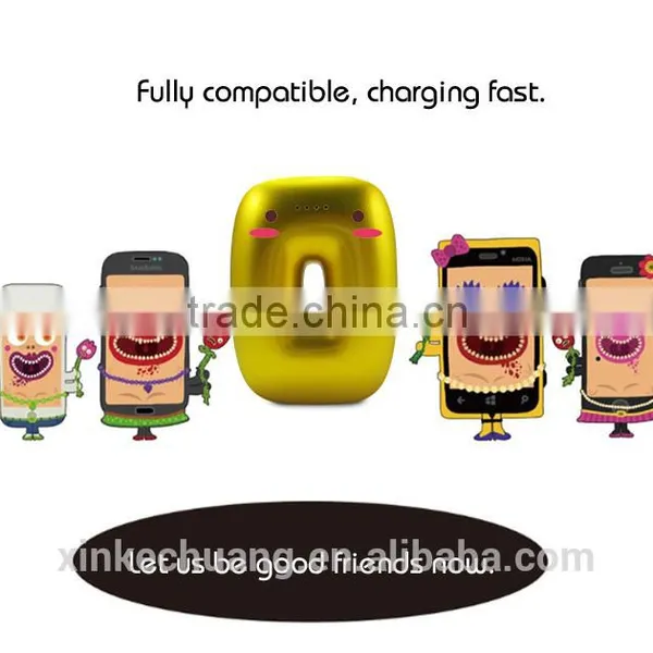 2016 High Quality Portable Fun Cutest Power Bank 2600mah photo-2