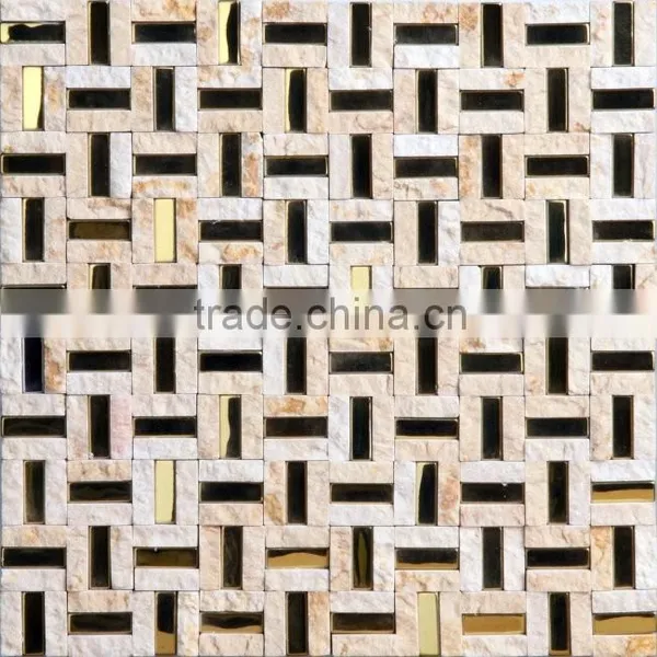 New Style Marble Mosaic Floor Tile on Sale photo-3