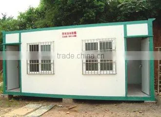Container Type Toilet With Septic Tank and Water Tank