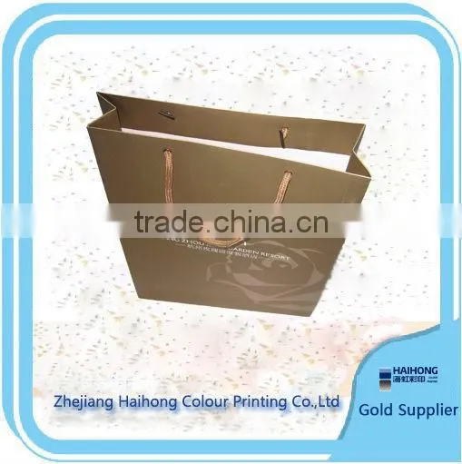 Professional Printing Paper Bag With Cotton Handles OEM Supports Customized