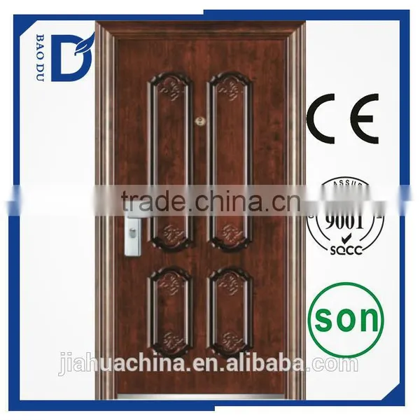 Mexican Style Steel Door Material and Swing Open Style Door photo-3
