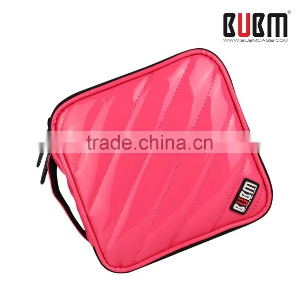 Wholesale ALL COLORS PU Leather Square CD Bag,CHEAP DVD VCD Case photo-5