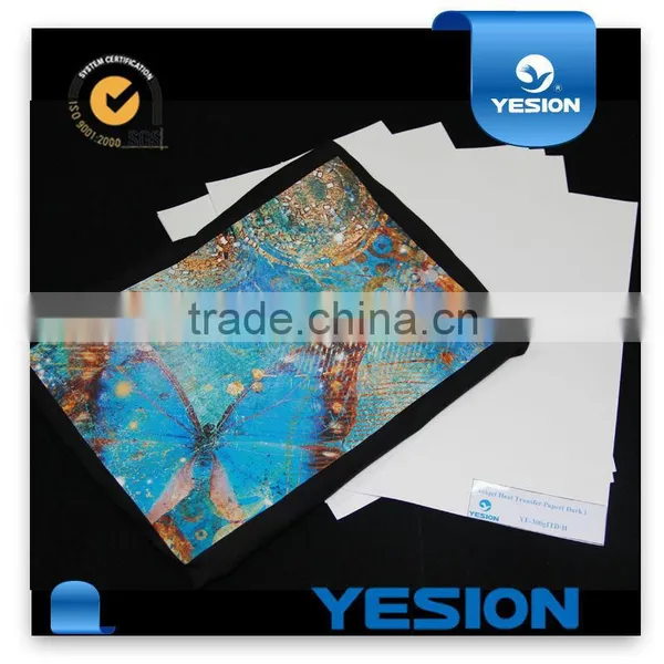 Laser Light Iron on Tshirt Transfer Paper/ Heat Press Transfer Paper for Light Color 100% Cotton Material photo-2