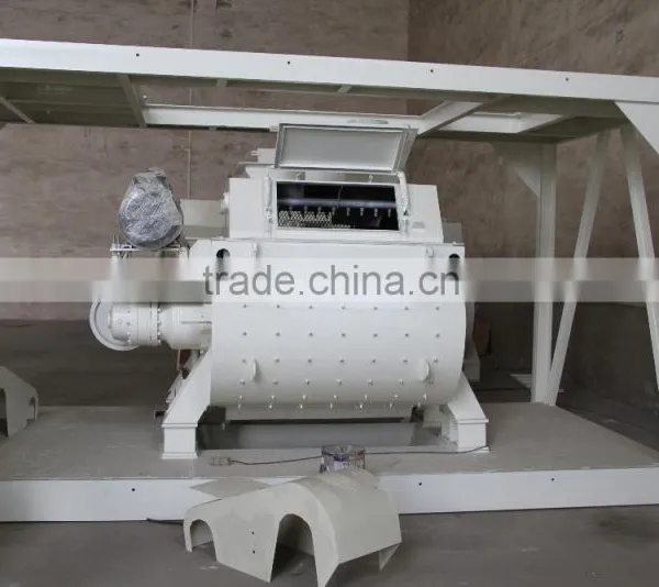 China Hot Saling Concrete Mixer Twin-shaft Type JS1000 Price India photo-2