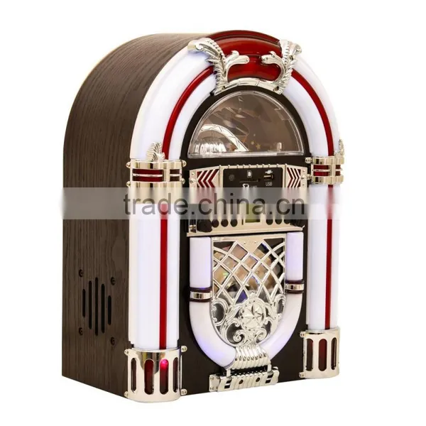 Desktop Vintage Radio Jukebox Speaker photo-2