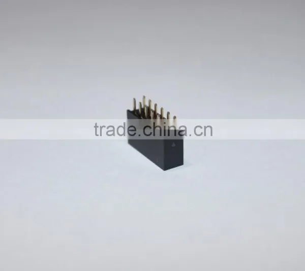 2.54mm Double Row Straight Female Header 6 Pin photo-2