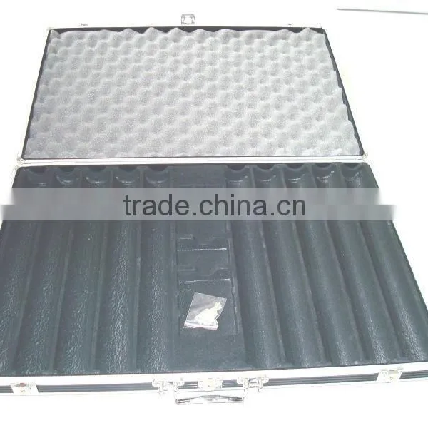 Aluminium Poker Chip Case,poker Chip Trolley Case,antique Poker Chip Case photo-3