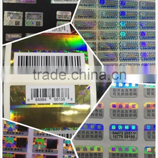 Trade Assurance Cheap Custom Serial Number Hologram Stickery photo-4
