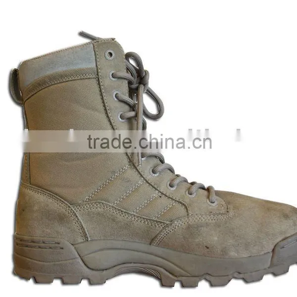 10' Desert Tan Military Boots