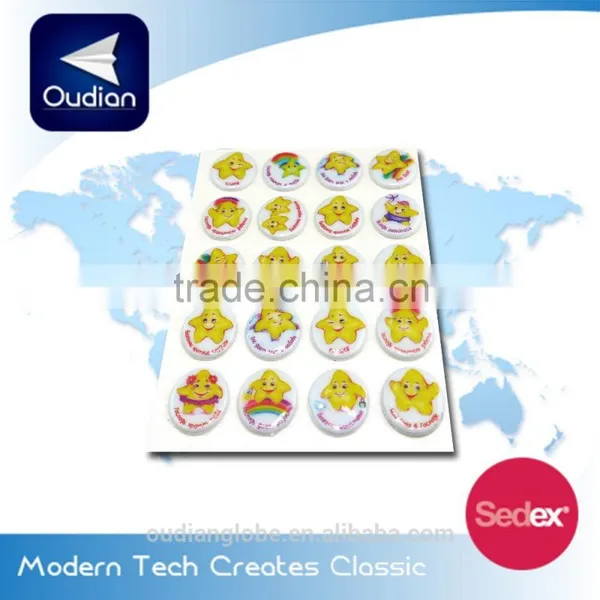 OEM Custom Cute Cartoon Puffy Sticker photo-2