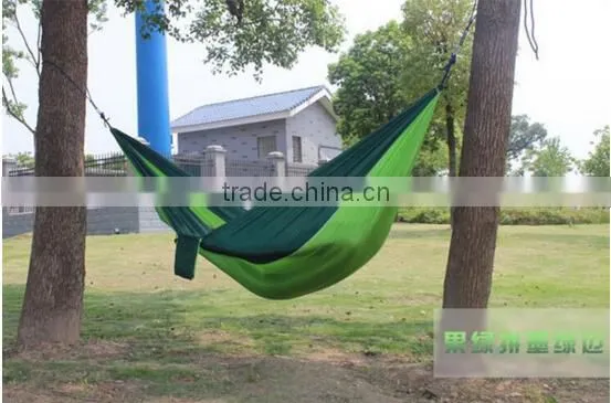 2016 Top Selling Baby Adult Camping Hammock Parachute Fabric Hammock photo-5