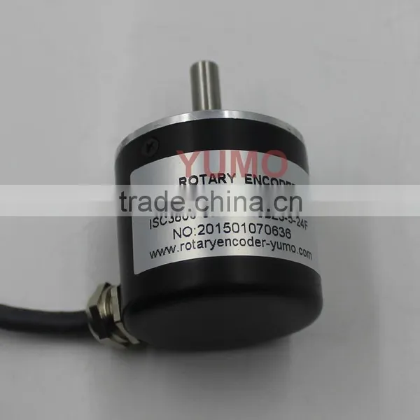 YUMO ISC3806 500PPR 5V CNC System Solid Shaft Encoder Optical Price Incremental Rotary Encoder photo-3