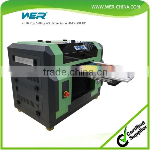 Most Multifunctional a3 WER E2000UV Smart Digital Printer for Flashcard, USB, CD, Pens ,multifunctional Printer