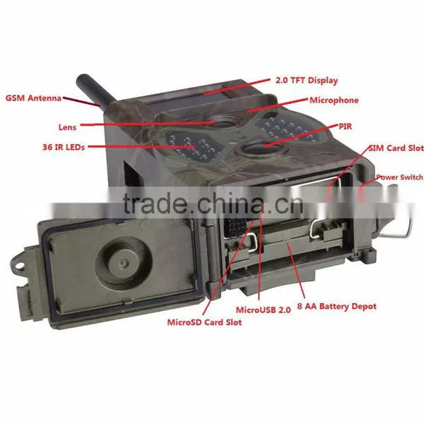 Factory Price 12 Mega Pixel Color CMOS Hidden Mms Hunting Camera photo-5