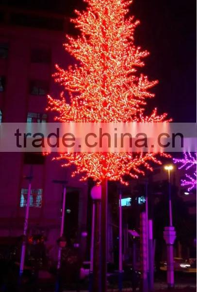 Maple Leaf Christmas Led Tree Lighting