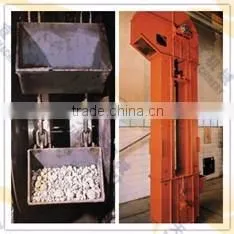China Professional Stainless Steel Round Chain Vertical Conveyor for Cement Industry photo-3
