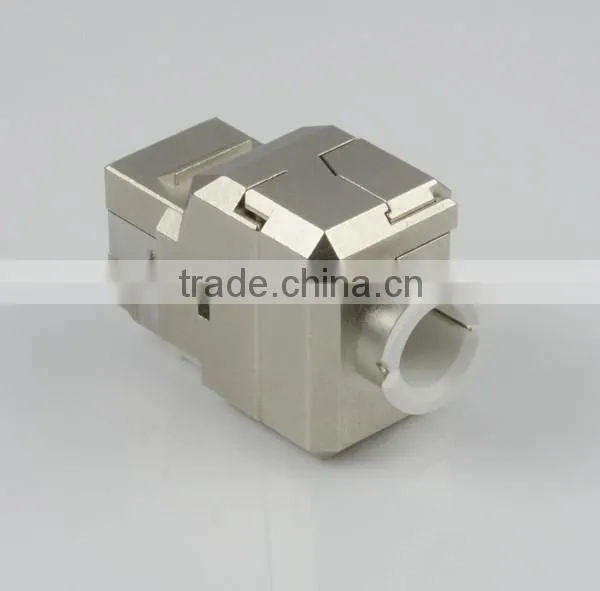 Network Solution Cat 6A UL 180Degree Shielded RJ45 Modular Keystone Jack photo-4
