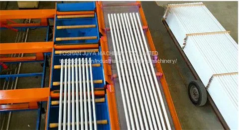 Aluminum Profile Shot Blasting Machine photo-2