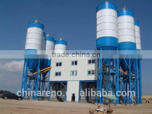 Concrete Mix Plant With Sturdy Tower Structure