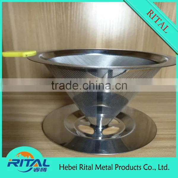 Pour Over Cone Coffee Dripper Maker With Stand photo-6