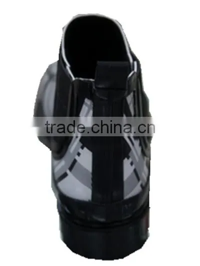 Women Sex Rubber Boots Flat photo-3