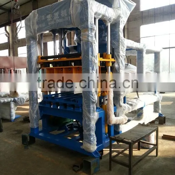 QT6-15B Automatic Concrete Block Making Machine in Saudi Arabic photo-2