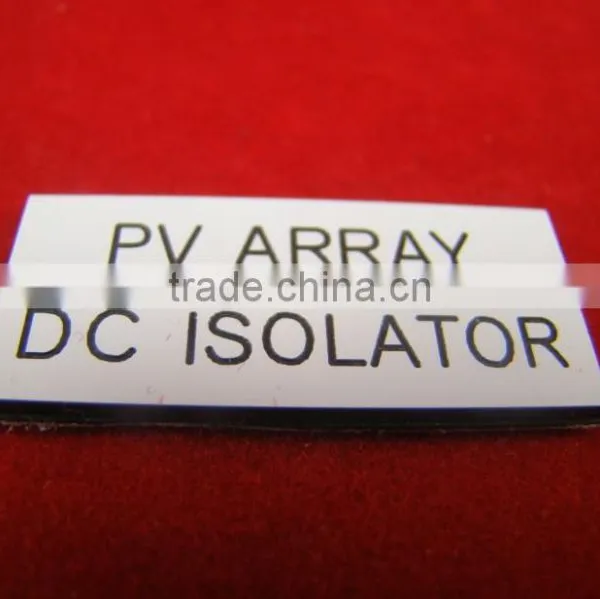 Solar ABS Plastic Warning Tag photo-5
