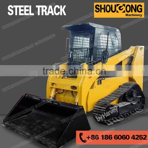 Track Loader With Steel Track Undercarriage