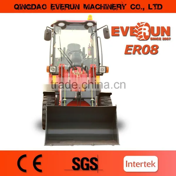 Everun 0.8ton Chinese Mini Wheel Loader for Sale photo-2